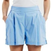 Bread and Boxers Poplin Shorts Ljusblå ekologisk bomull X-Small Dam