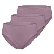 Schiesser Trosor 3P Essentials Cotton Briefs Viol bomull 36 Dam