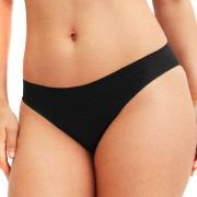 Calida Trosor Natural Skin Seamless Brazilian Brief Svart Large Dam