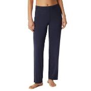 Schiesser Mix and Relax Long Modal Pants Marlene Mörkblå modal 46 Dam