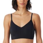 Schiesser BH Invisible Soft Bustier Padded Bralette Svart 36 Dam