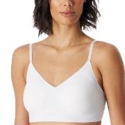 Schiesser BH Invisible Soft Bustier Padded Bralette Vit 40 Dam