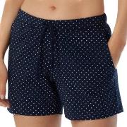 Schiesser Women Mix and Relax Shorts Prickig bomull 46 Dam