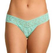 Hanky Panky Trosor 3P Low Rise Thong Turkos/Blå nylon One Size Dam