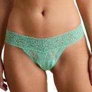 Hanky Panky Trosor Original Rise Thong Turkos/Blå nylon One Size Dam