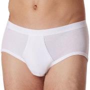 Schiesser Kalsonger Fine Rib Sport Brief 3XL-6XL Vit bomull 4XL Herr
