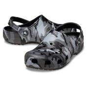 Crocs Classic Camo Clog Unisex Svart US M13 (EU 48-49)