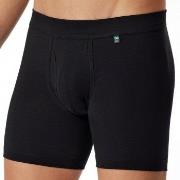Schiesser Kalsonger Long Life Cotton Cyclist Boxer Svart bomull XX-Lar...