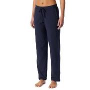 Schiesser Mix and Relax Long Cotton Pants Mörkblå bomull 34 Dam