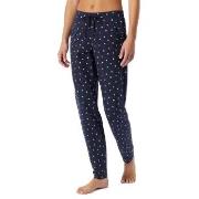 Schiesser Women Mix and Relax Cotton Pants Vit/Marin bomull 34 Dam