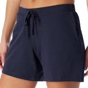 Schiesser Women Mix and Relax Cotton Shorts Mörkblå bomull 46 Dam