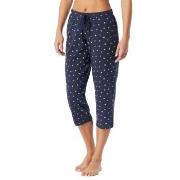 Schiesser Women Mix and Relax Pants Vit/Marin bomull 46 Dam