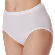 Schiesser Trosor Luxury High Waist Pants Vit bomull 42 Dam