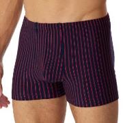 Schiesser Kalsonger Organic Cotton Boxershort Röd/Blå bomull Large Her...