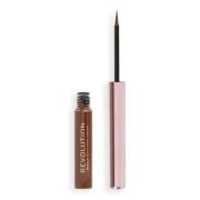 Revolution Super Flick Liquid Eyeliner 2.4ml (Various Shades) - Brown