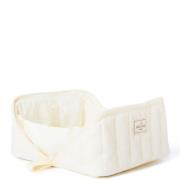 The Flat Lay Co. Marshmallow Open Flat Box Bag in Vanilla