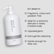 Philip Kingsley No Scent No Colour Shampoo 1000ml