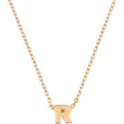 Gold Plated Initial Necklace Giftbox,  Orelia Halsband