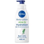 NIVEA Aloe & Hydration Pump Body Lotion 400 ml