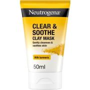 Neutrogena Clear & Soothe Clay Mask 50 ml