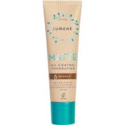 Lumene Matte Oil-Control Foundation SPF20 6 Bronze - 30 ml