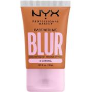 NYX Professional Makeup Bare With Me Blur Tint Foundation CARAMEL 13 -...