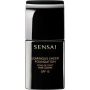 Sensai Luminous Sheer Foundation SPF15 204 Honey Beige - 30 ml