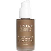 Lumene Invisible Illumination Vegan Collagen Serum in Foundation 8 - 3...