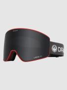 Dragon PXV2 Block Red (+Bonus Lens) Goggle dark smoke + rose