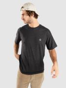 Volcom Circle Blanks Hth T-Shirt heather black