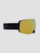 Red Bull SPECT Eyewear CHUTE-01 Black Goggle brown with gold mirror