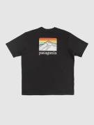 Patagonia Line Logo Ridge Pocket Responsib T-Shirt black