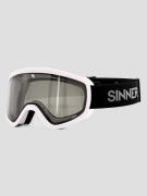 Sinner Estes Matte White Goggle double smoke