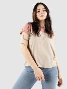 Kazane Yrsa T-Shirt old rose grey