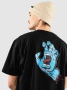 Santa Cruz Screaming Hand Chest T-Shirt black