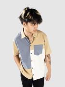 Fat Moose Christopher Block Skjorta khaki/dusty blue/ecru