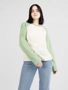 Kazane Wilma T-Shirt white asparagus/basil htr