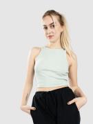 Urban Classics Organic Cropped Rib Linne frostmint