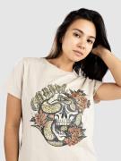 Empyre Serpent Eyes T-Shirt mineral wash brown