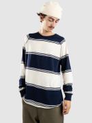 Kazane Casper T-Shirt birch bl iris stripe