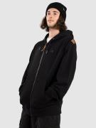 Kazane Oddvar Hoodie med Dragkedja black