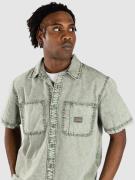 Dickies Newington Skjorta dble dye/acid wash forest