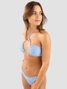 Damsel Mini Ruffle Bikini Top blue bell