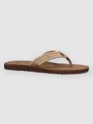 Quiksilver Carver Suede Core Sandaler tan