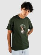 Dravus Yin Yang Bonsai T-Shirt dark green