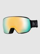 Red Bull SPECT Eyewear Fink Black Goggle smoke with yellow