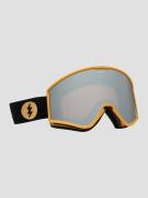 Electric EK1 Flood Black Gum(+Bonus Lens) Goggle silver chrome