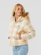 Rip Curl Anti-Series Surf Check Puffer Jacka natural