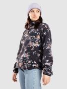 Patagonia Lw Synch Snap Fleece Hoodie med Dragkedja swirl floral/ pitc...