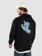 Santa Cruz Screaming Hand Chest Hoodie black